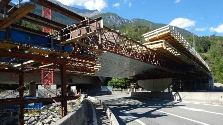 Projekte Neubau S16 Brücke über Sanna