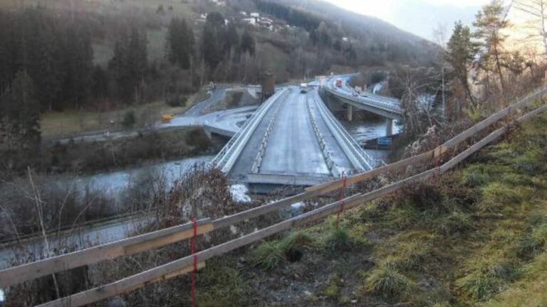 Projekte Neubau S16 Brücke über Sanna